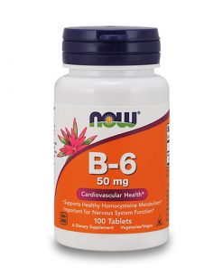 vitamin  B-6 50mg 100 hylki