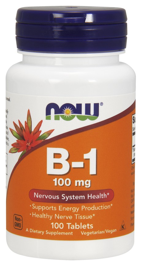 vitamin  B-1, 100 mg, 100 Tablets